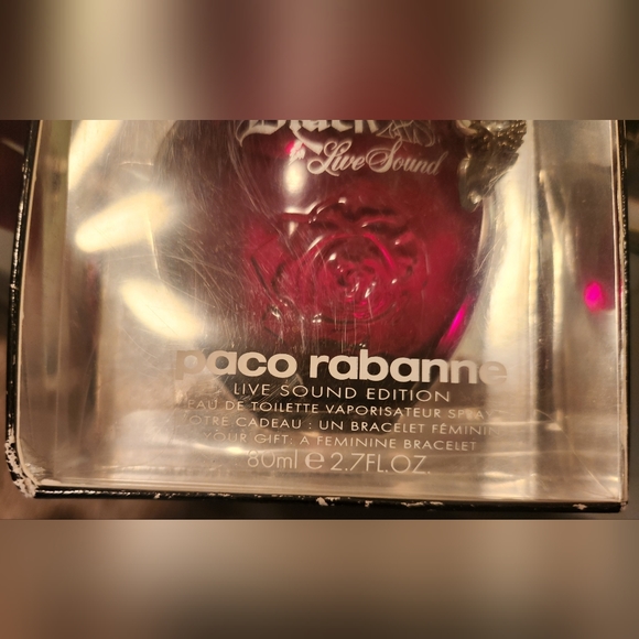 2008 Black XS Live Sound Limited Edition by Paco Rabanne EDT / 80ml / 2.7 fl.oz - Picture 8 of 15
